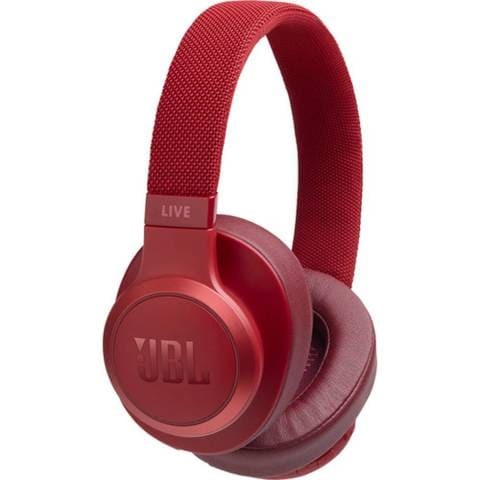 Bluetooth Headphones (Live 500) from JBL Red