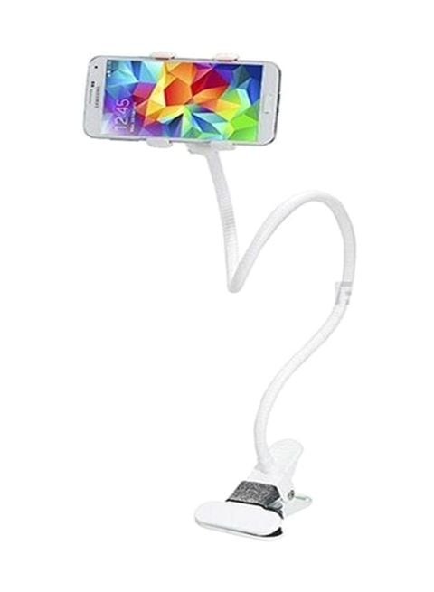 Generic Rotatable Bracket Stand Holder Mobile Mount White