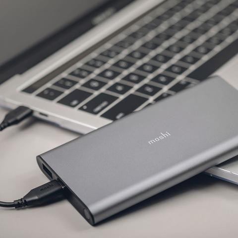 Moshi Ion Bank 5000 mAh Power Bank - Titanium Gray