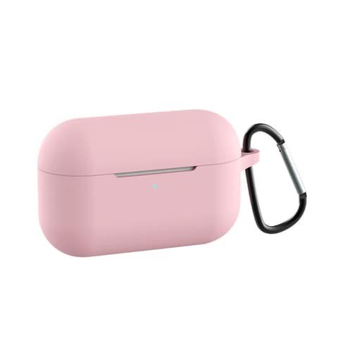 Generic Amerteer Airpods Pro Case, Protective Silicone Cover Compatible with Apple Pro (Not Wireless Charging Case) Airpods (Pink)