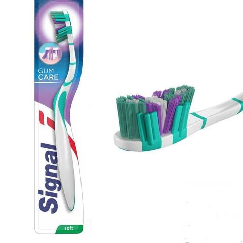 Signal Medium Gum Care Toothbrush - Assorted Colors