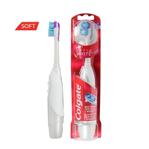 COLGATE T/BRUSH OPTIC WH POWER SOFT