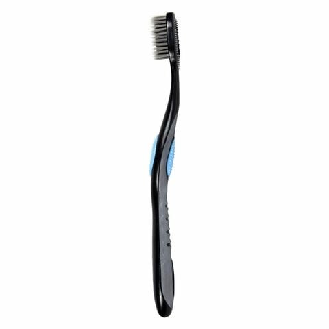 COLGATE TOOTHBRUSH 360 CHARCOAL MED