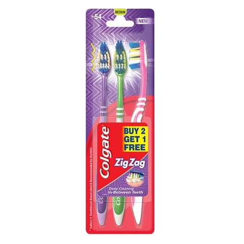 Colgate Cleaning Zigzag Manual Toothbrush