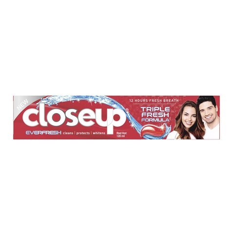 Closeup Anti-Bacterial Toothpaste, Red, 120 ml