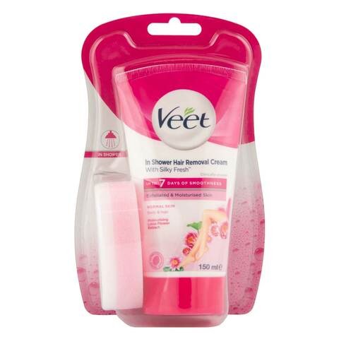 VEET HAIR RMV IN SHWR CRM SILK 150M