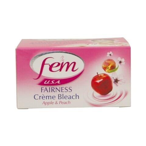 Femme Apple and peach fairness whitening cream 50g