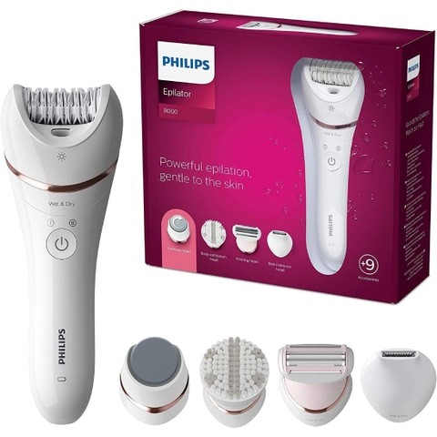 Epilator Series 8000
Wet & Dry epilator BRE740/11