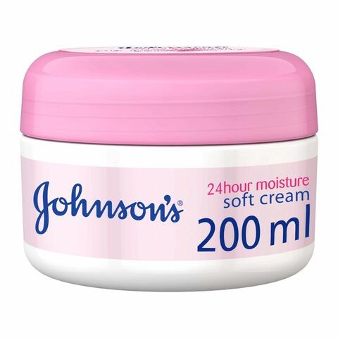 Johnson's Smooth 24 Hour Moisturizing Cream 200ml