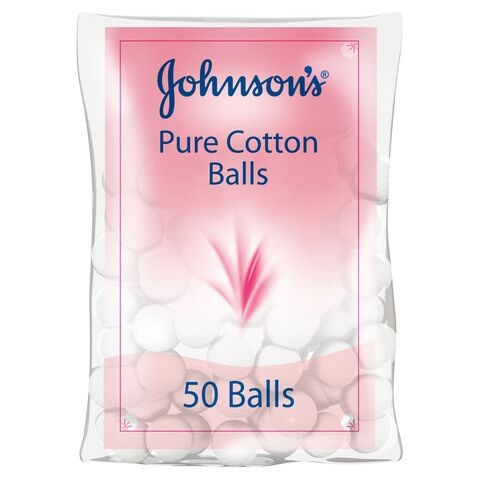 Johnson's Pure Cotton Balls 50 Balls