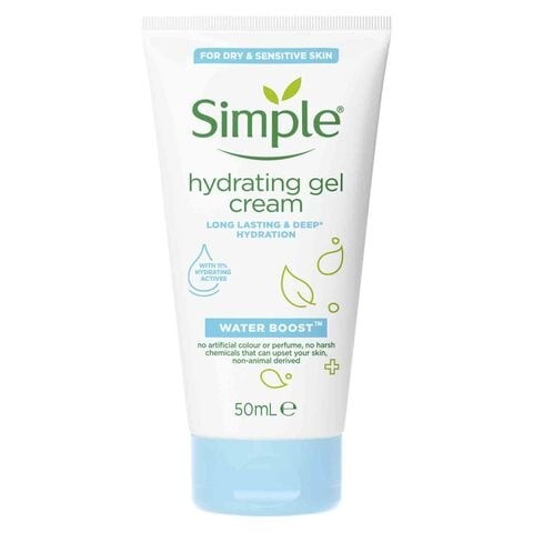 Simple Water Boost Moisturizing Gel Cream 50 ml