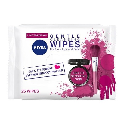 NIVEA VISAGE F/WIPES DRY&SENS 25'S