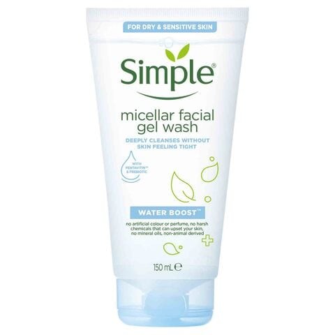 Simple Water Boost Face Wash Gel 150 ml