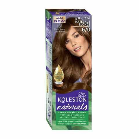 Wella Koleston Naturals Hair Color Kit Dark Blonde 6/0