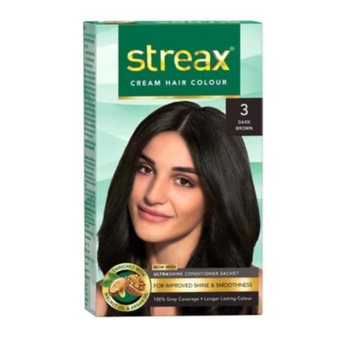 Strix 3 Hair Color Cream Dark Brown 50 ml