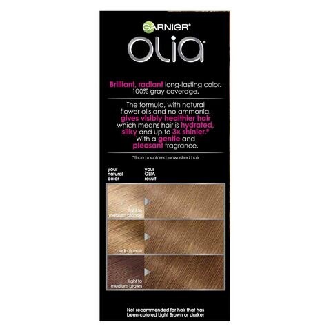 Garnier Olia No Ammonia Permanent Hair Dye 7.0 Dark Blond 100 ml x 2