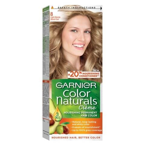 COLOR NATURALS LIGHT BLONDE 8