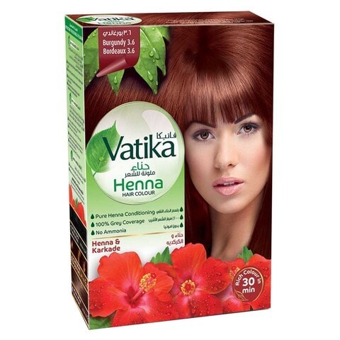 VATIKA HENNA COLOR BURGNDY 10G