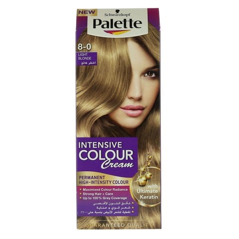 Schwarzkopf Palette Intensive Hair Color 8-0 Light Blonde