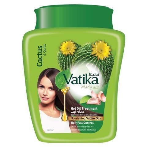 Vatika Naturals Hair Oil for Hair Fall Control with Aloe Vera and Garlic 500 gm