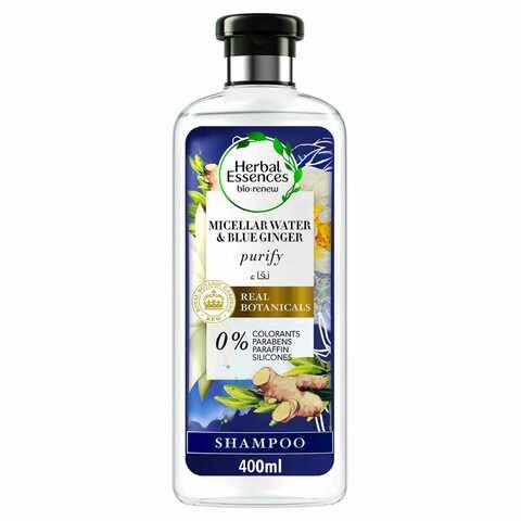 Herbal Essences Micellar Water & Blue Ginger Shampoo 400 ml