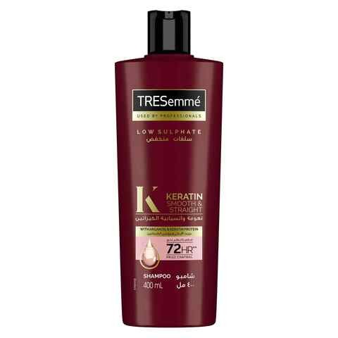 TRESemmé Keratin Smooth Shampoo With Argan Oil For Dry To Frizzy Hair 400 ml