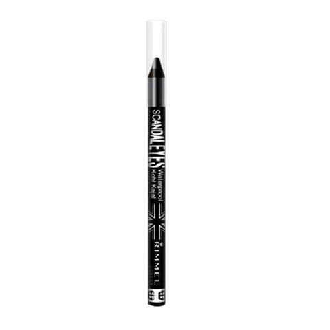 Rimmel London Waterproof Kajal Pencil - 001 Black, 1.2 g