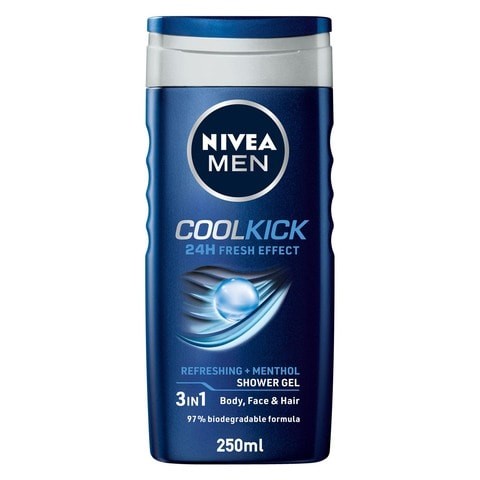 Nivea Men Cool Kick Shower Gel 250ml