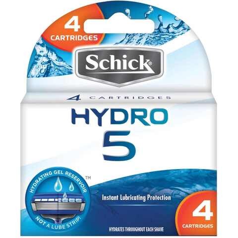 SCHICK HYDRO 5 EASYGLIDE BLADE 4'S