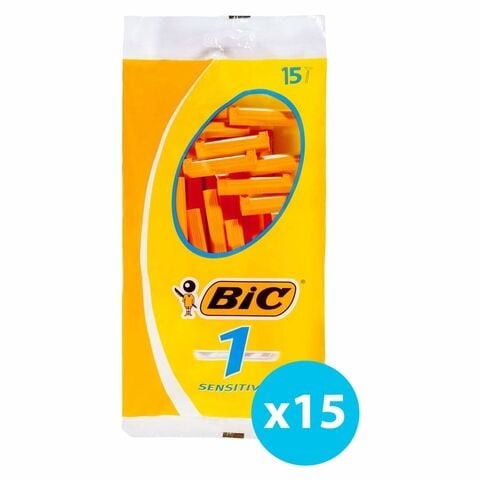 BIC 1 SENSITIVE SHAVER P10+5 FREE