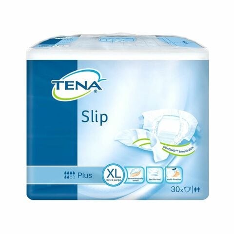 Tina Slip Plus Diapers Extra Large, Pack of 30 Pieces