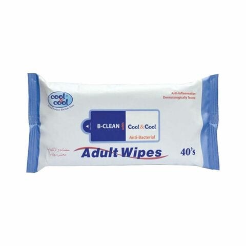 C&C ADULT HYGIENE WIPES X40