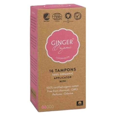 Organic Ginger Stopper Mini 16 Stoppers