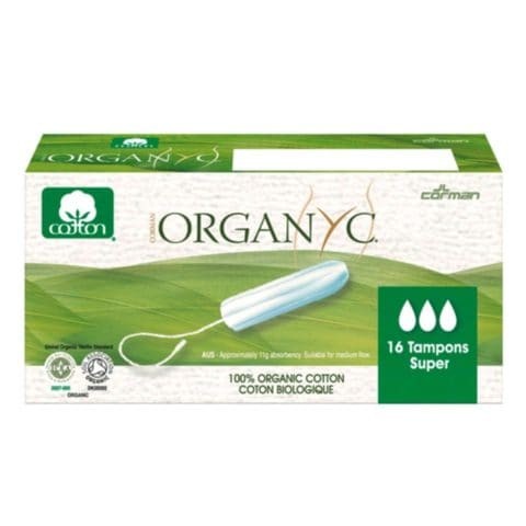 Set of 16 Organic Tampons