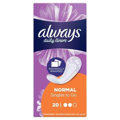 Always Comfort Regular Protect 20 Pieces