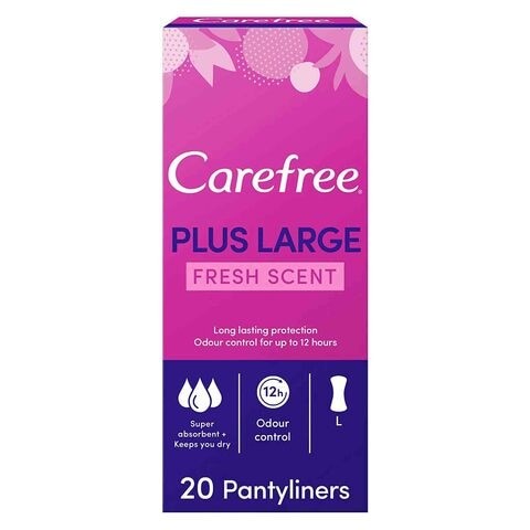 CAREFREE LINER MAXI LARGE FRESH X20