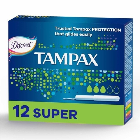 Tampax Super Set of 12 Pieces