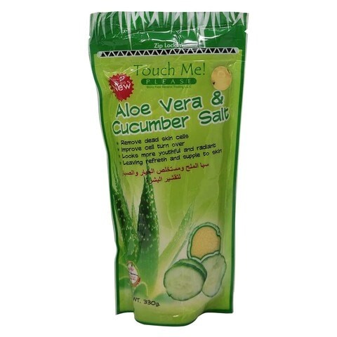 Touch Me Please Aloe Vera and Cucumber Dead Skin Remover 330 gm