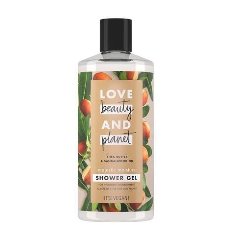 Love Beauty and Planet Majestic Moisture Shea Butter and Sandalwood Shower Gel 400 ml