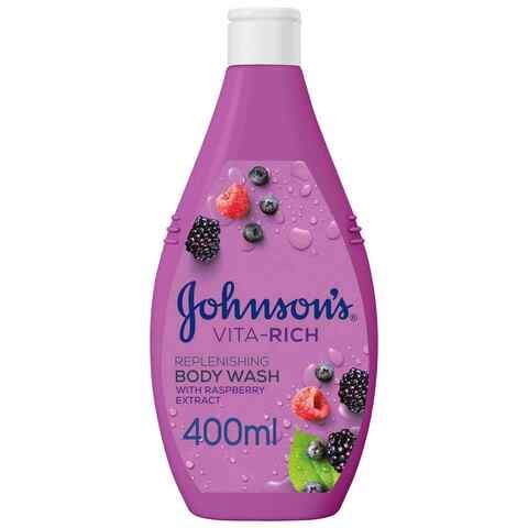 J&J VR REPLN SG RASPBERRY 400ML