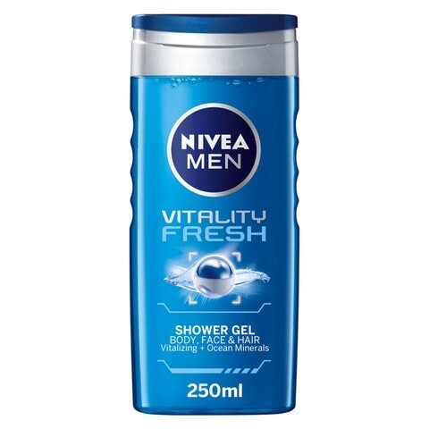 Nivea Men Vitality Fresh Shower Gel 250ml