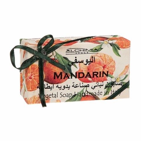 Alkemia Handmade Vegan Mandarin Soap 200gm