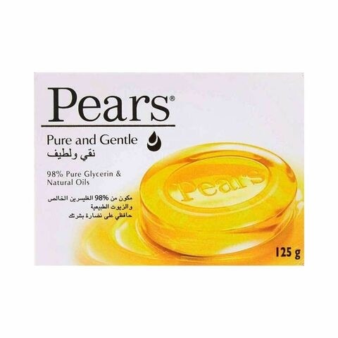 Peer's Pure Gentle Soap Bar with Natural Oils 98% Pure Glycerin 125gm