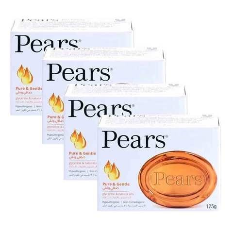 Peer's Pure & Gentle Soap, Pack of 4