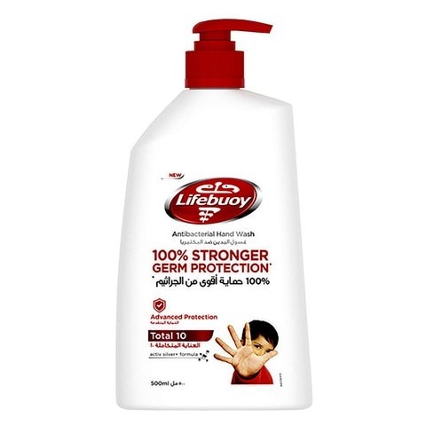 Lifebuoy Total 10 Antibacterial Hand Wash - 500 ml