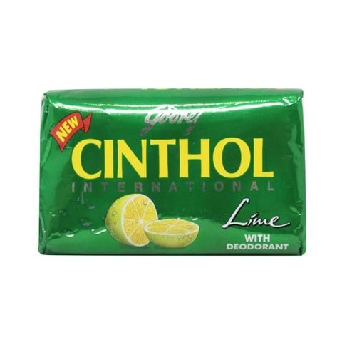 Godrej Scentol Lime Bath Soap With Deodorant 125gm