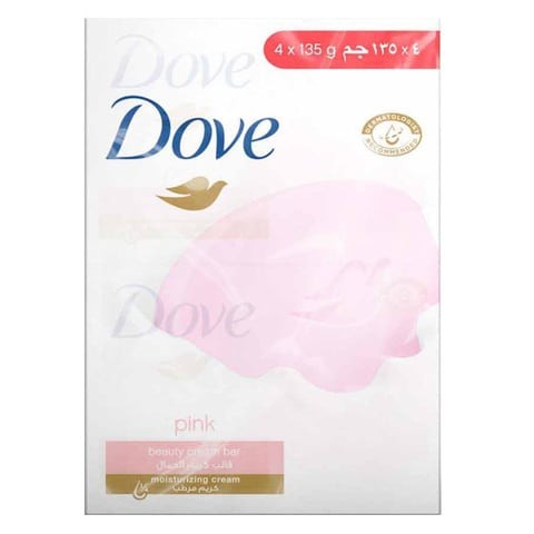 Dove Creamy Beauty Soap 135g x 4