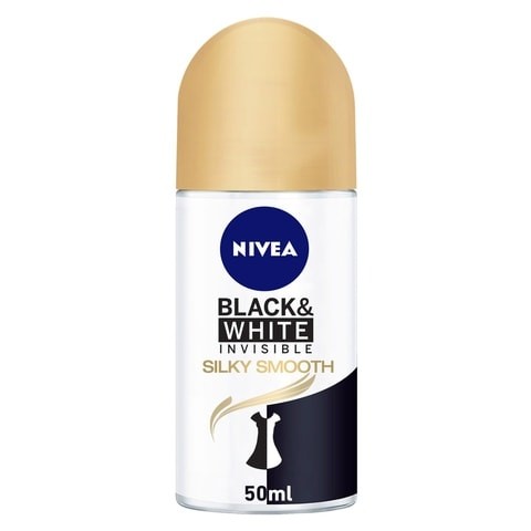 Nivea Black & White Silky Smooth Antiperspirant Deodorant For Women 50ml