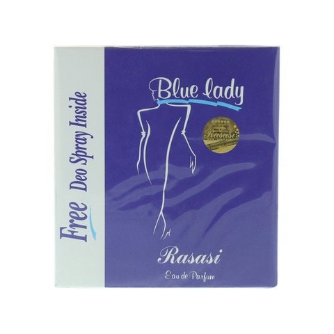 Rasasi Blue Lady Eau de perfume with deodorant spray 40 ml