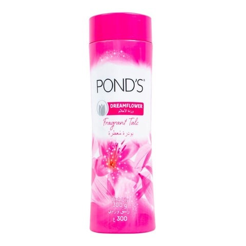 Pond's Dream Flower Talcum Powder with Pink Lily 300 gm